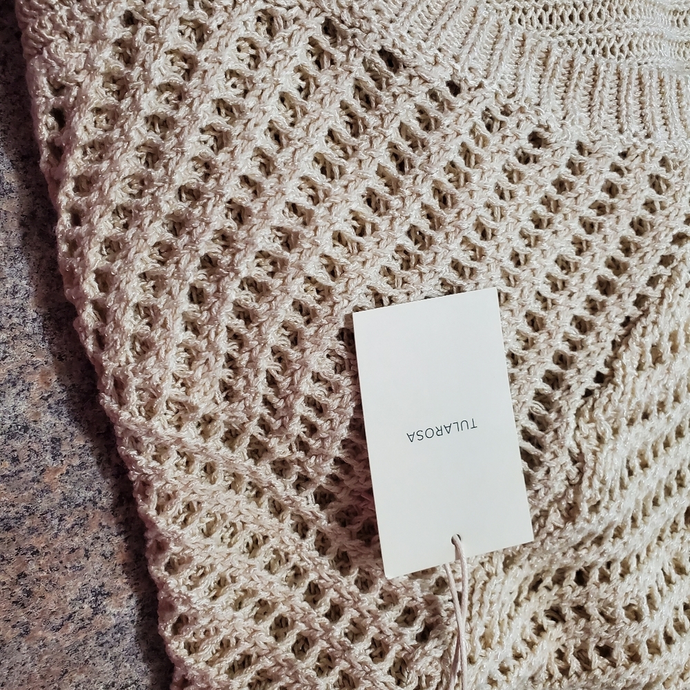 Tularosa open knit sweater